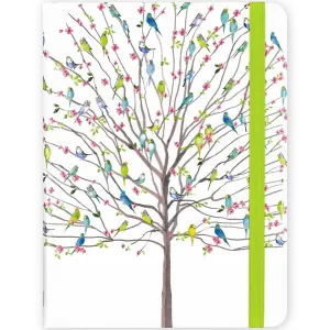 Peter Pauper Press Journal - Tree of Budgies