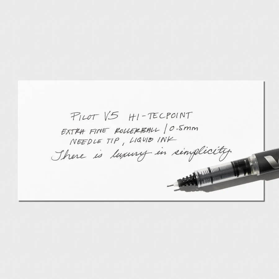 Pilot V5 Hi-Techpoint Rollerball Pen | 0.5 mm