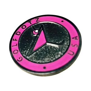 Pink Cocktail Enamel/Metal Ball Marker