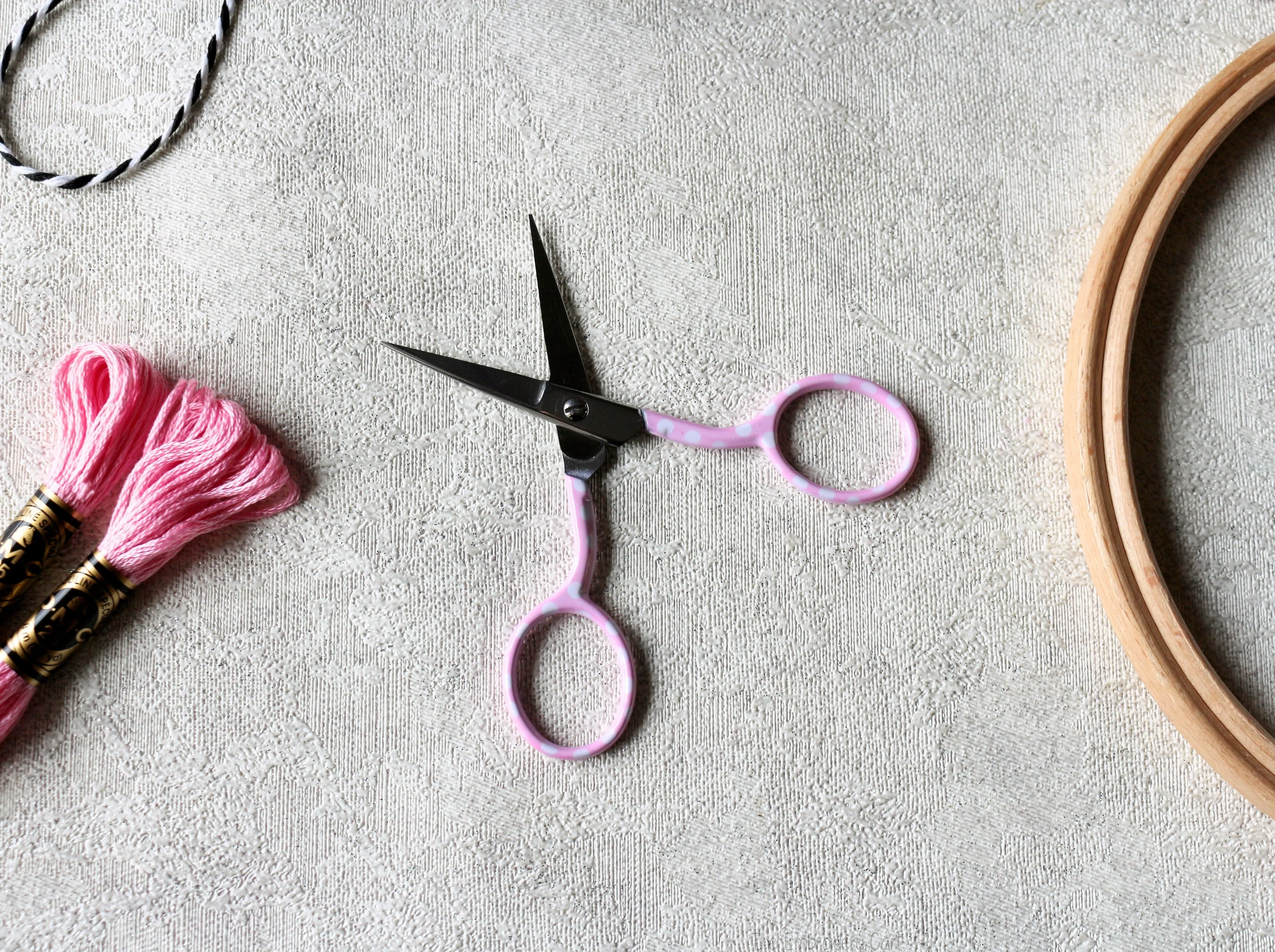 Pink Polka Dot Scissors