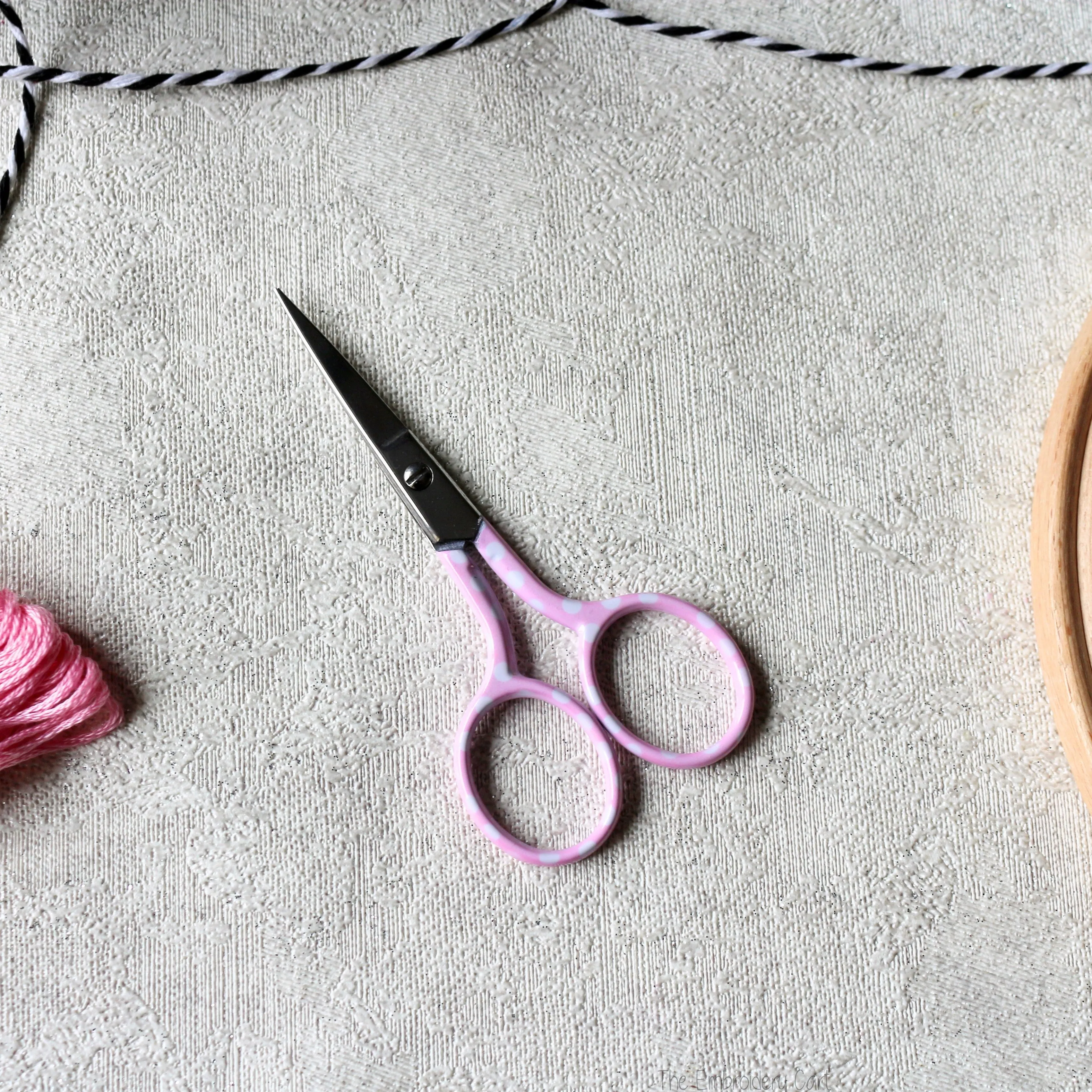 Pink Polka Dot Scissors