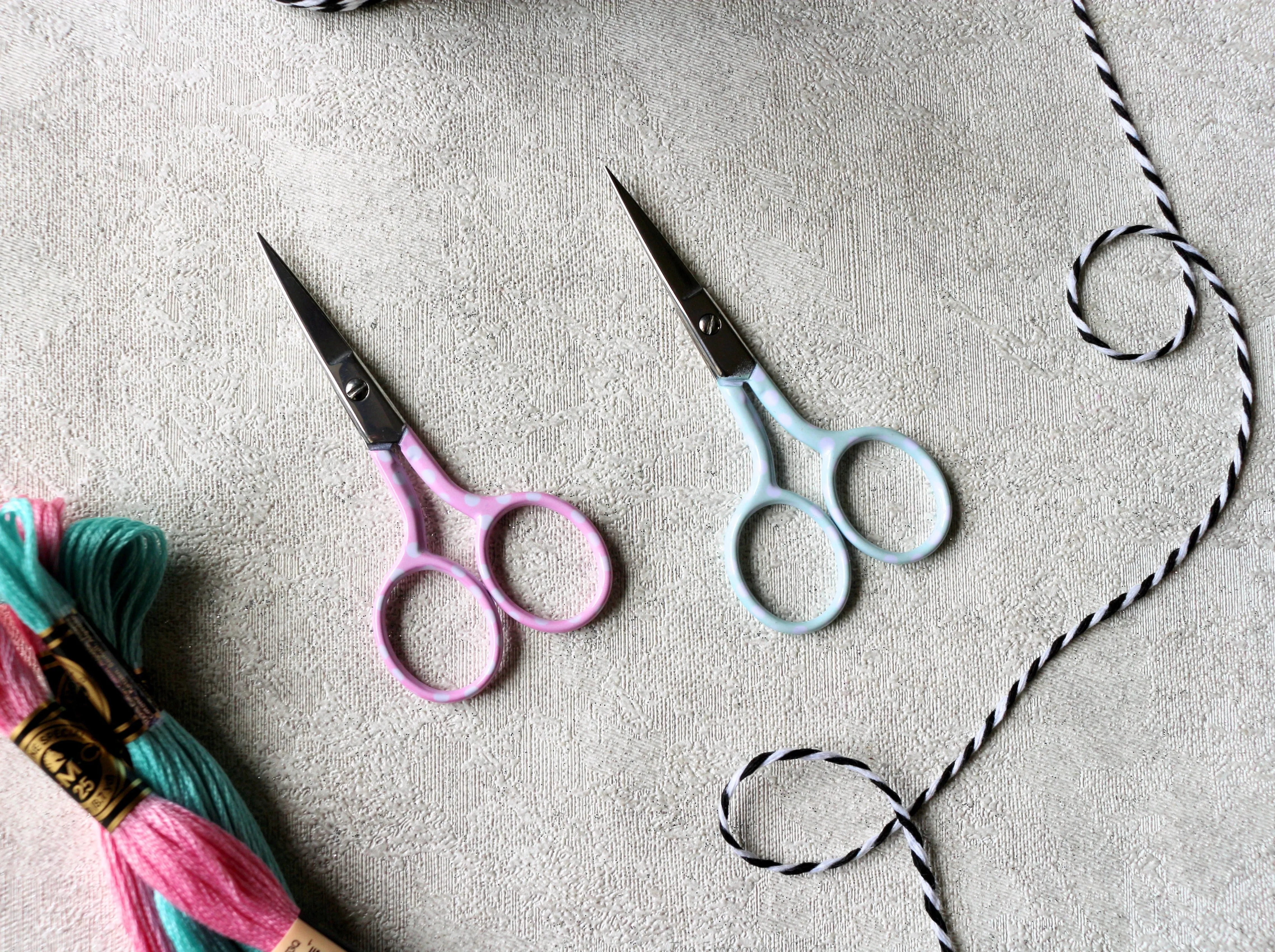 Pink Polka Dot Scissors