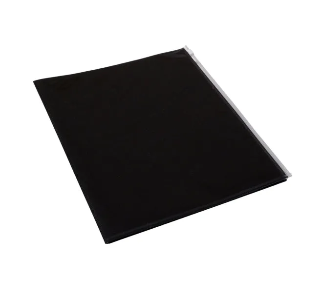 Plastic File Folders with Zip Cover Pockets