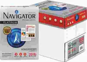 Platinum Paper 99 Brightness 20Lb 8-1/2 X 11 White 2500/Carton