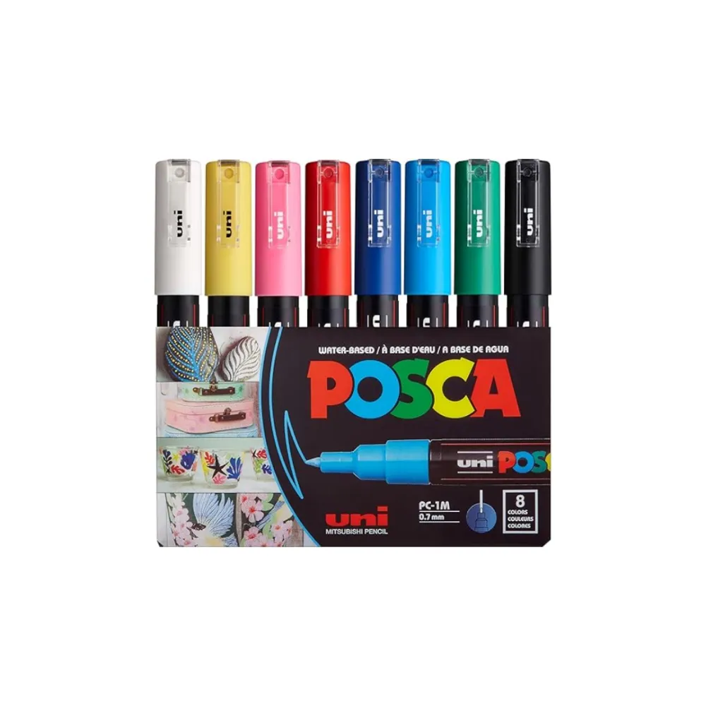 Posca Marker Set PC-1M 8pc