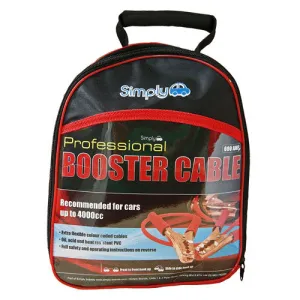 Professional HD 200Amp Jump Booster Cables - 2.5M