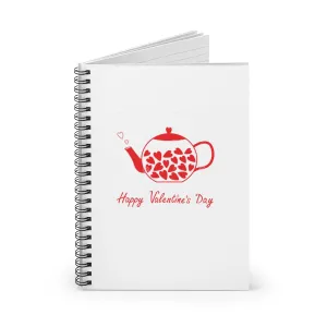 "Fill Your Own Cup First" Spiral Notebook - Ruled Line