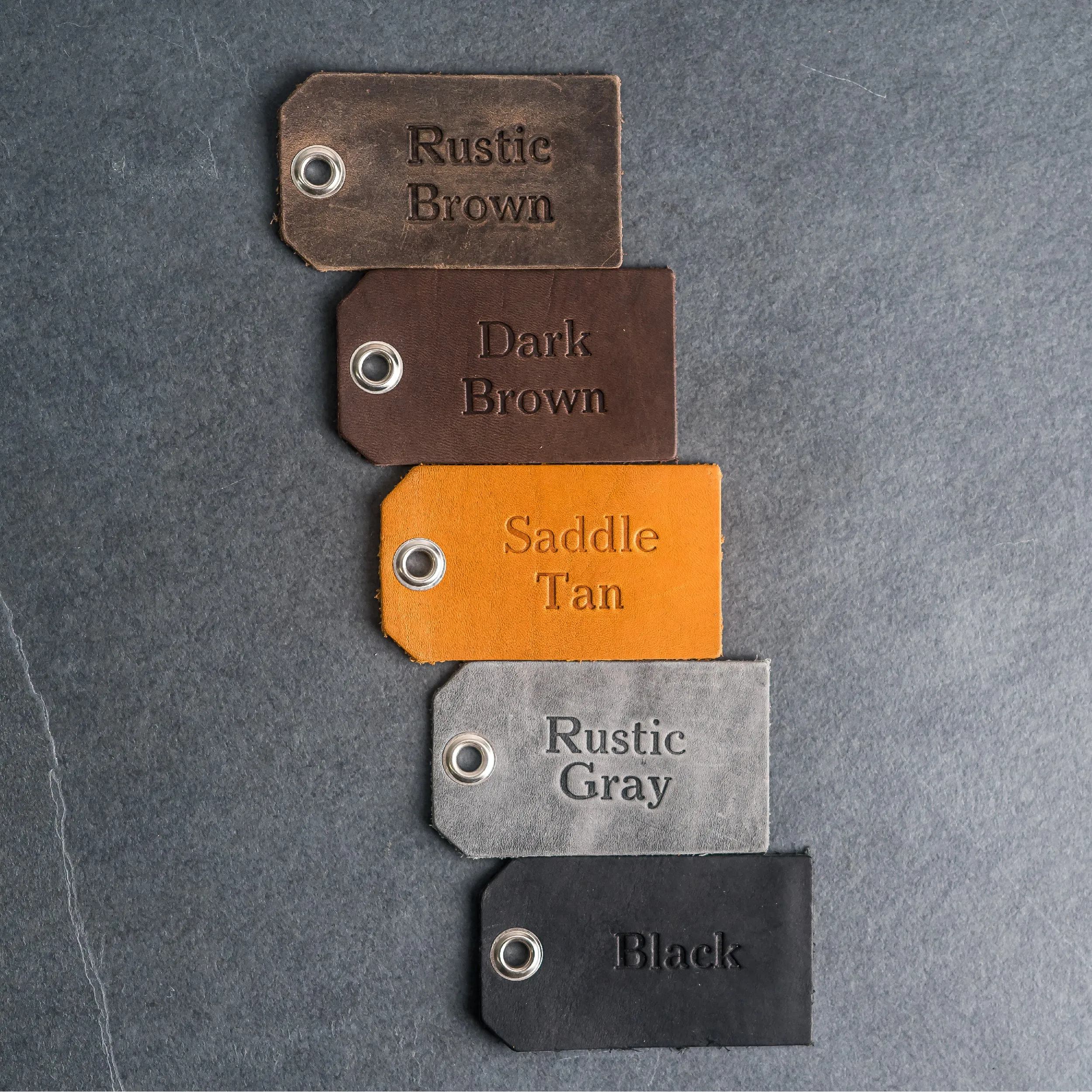 Refillable Personalized Leather Pocket Journal with Professional Elastic Closure