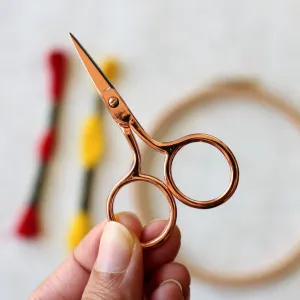 Rose Gold Embroidery Scissors