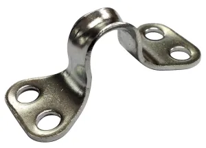 SADDLE CLEVECO S/S 6MM 4 HOLE