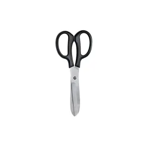 SCISSORS WITH PLASTIC HANDLE