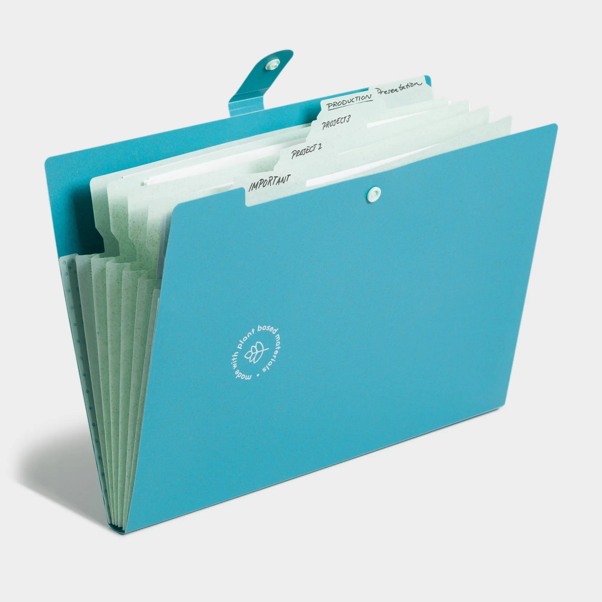 Speckled Bright 6 Pocket Poly Expandable Folder, 3 CT Assorted Colors