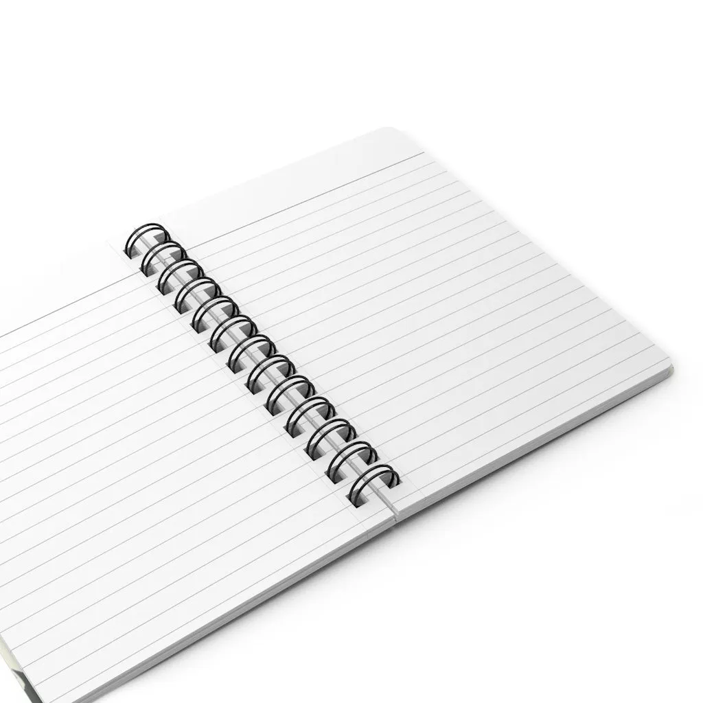 Spiral Notebook <br/> Happiest Place in the World No. 4