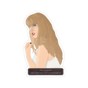 Taylor Chairman 11th Album Sticker