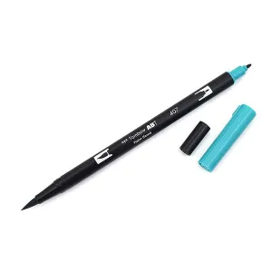 Tombow Dual Brush Pen - 407 Tiki Teal