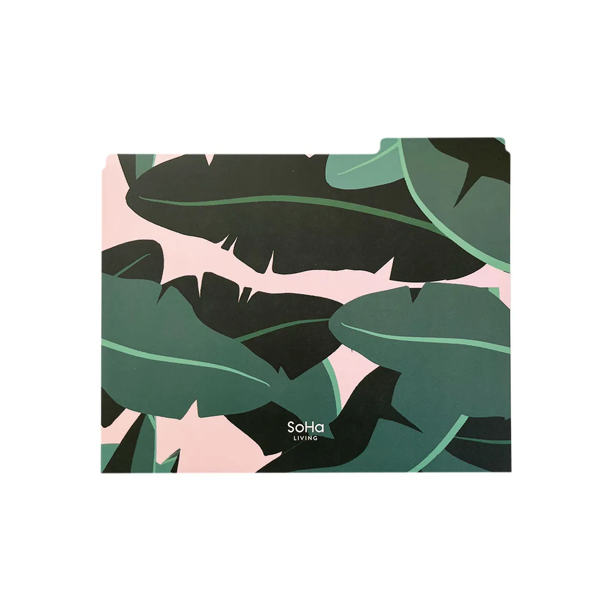 Tropical in Pink File Folders, Set of 3