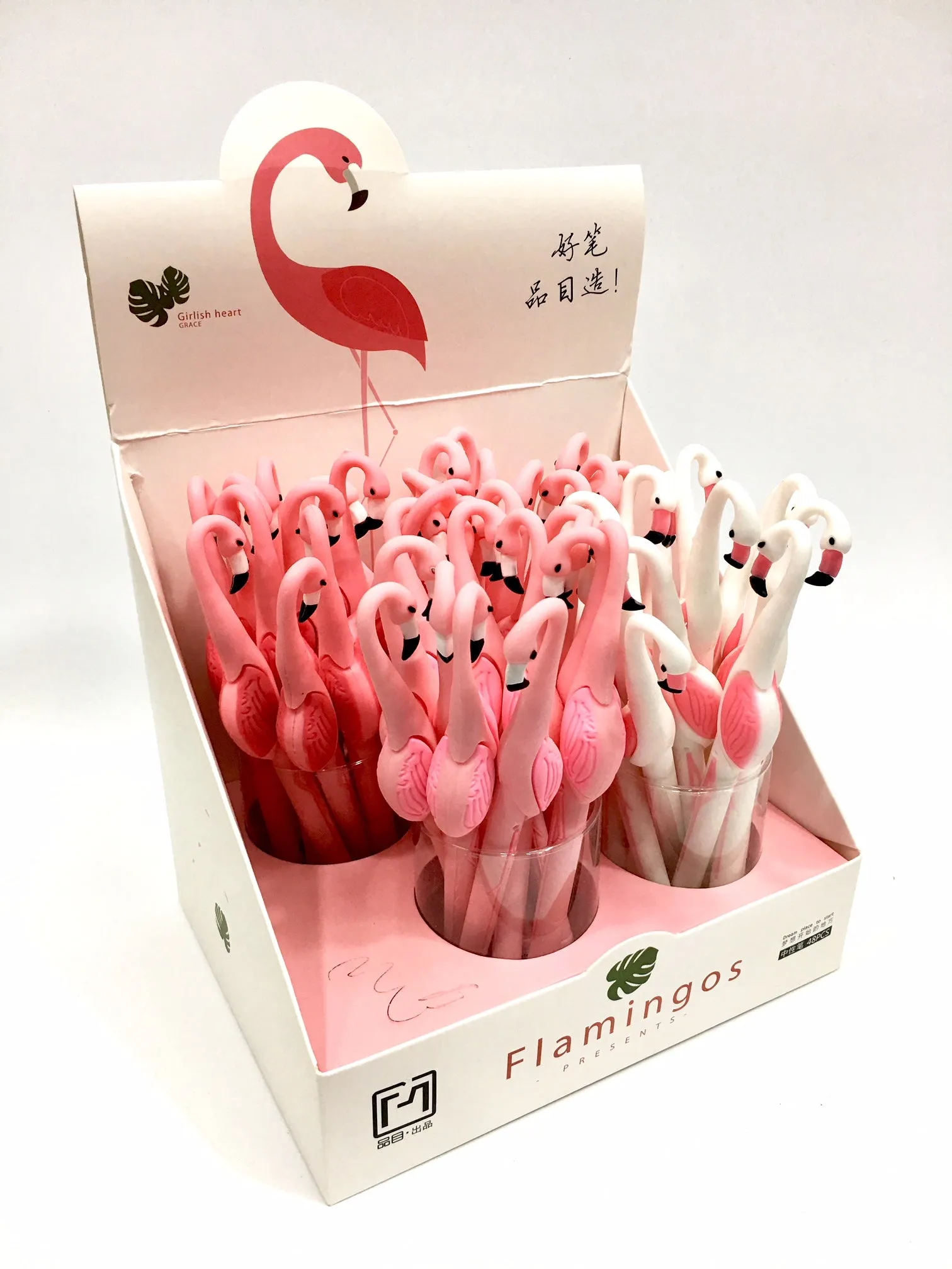 X 22229 FLAMINGO GEL PEN-DISCONTINUED