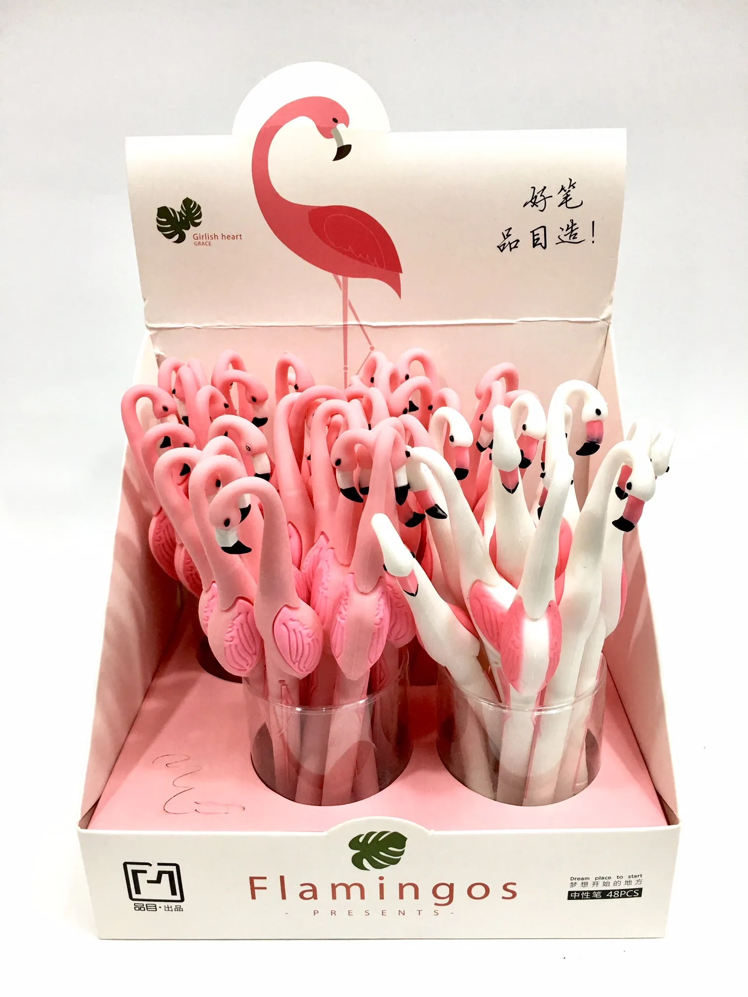 X 22229 FLAMINGO GEL PEN-DISCONTINUED