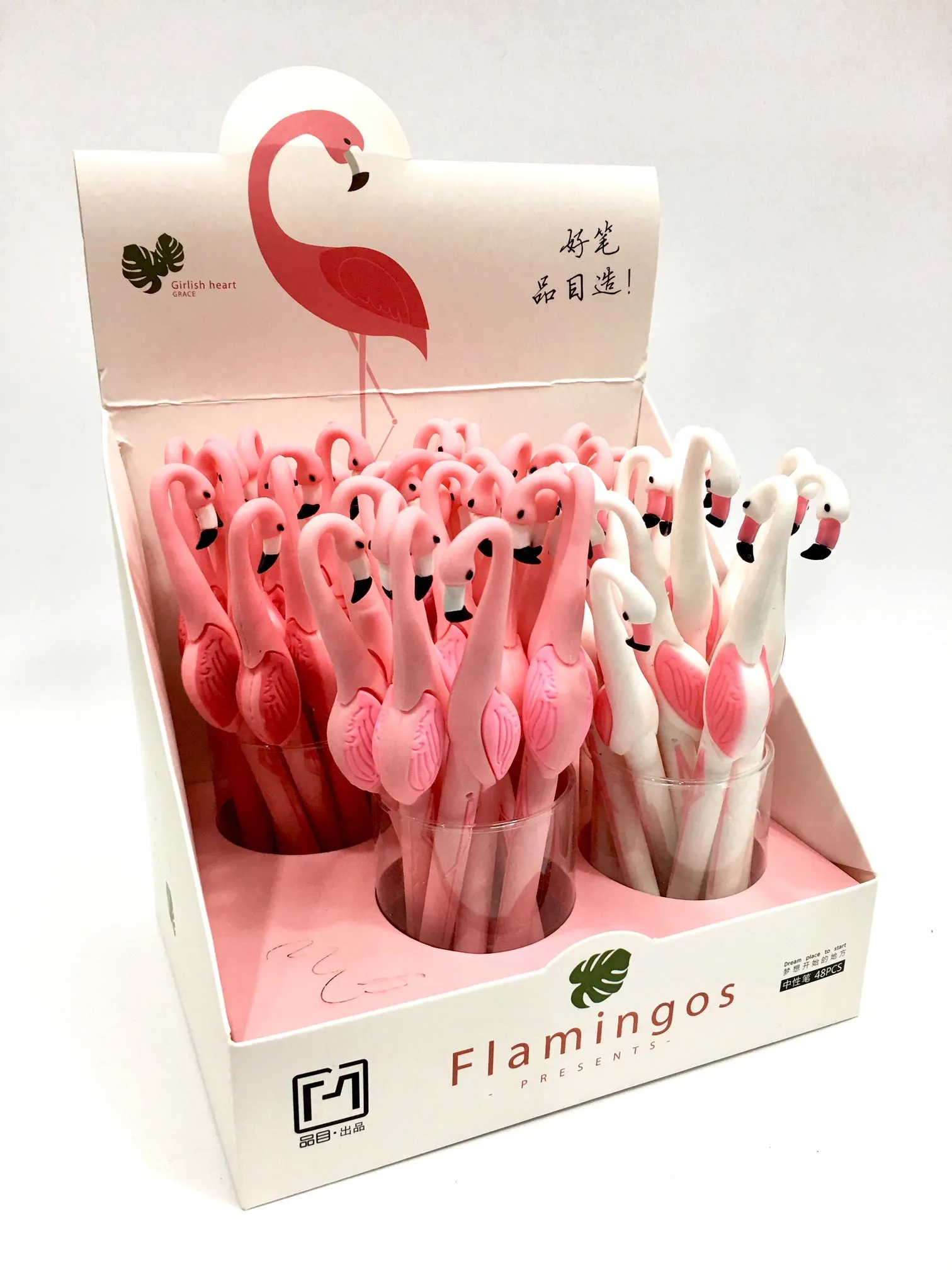 X 22229 FLAMINGO GEL PEN-DISCONTINUED