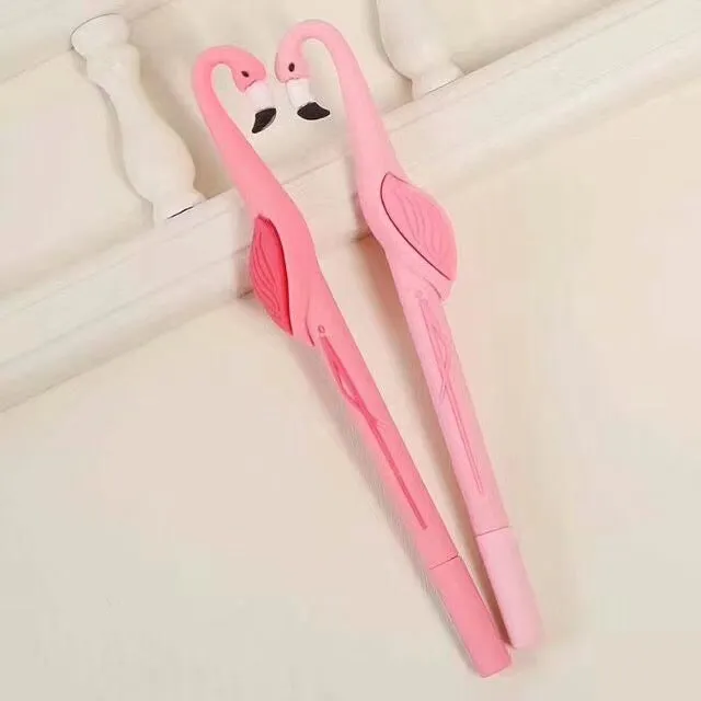 X 22229 FLAMINGO GEL PEN-DISCONTINUED