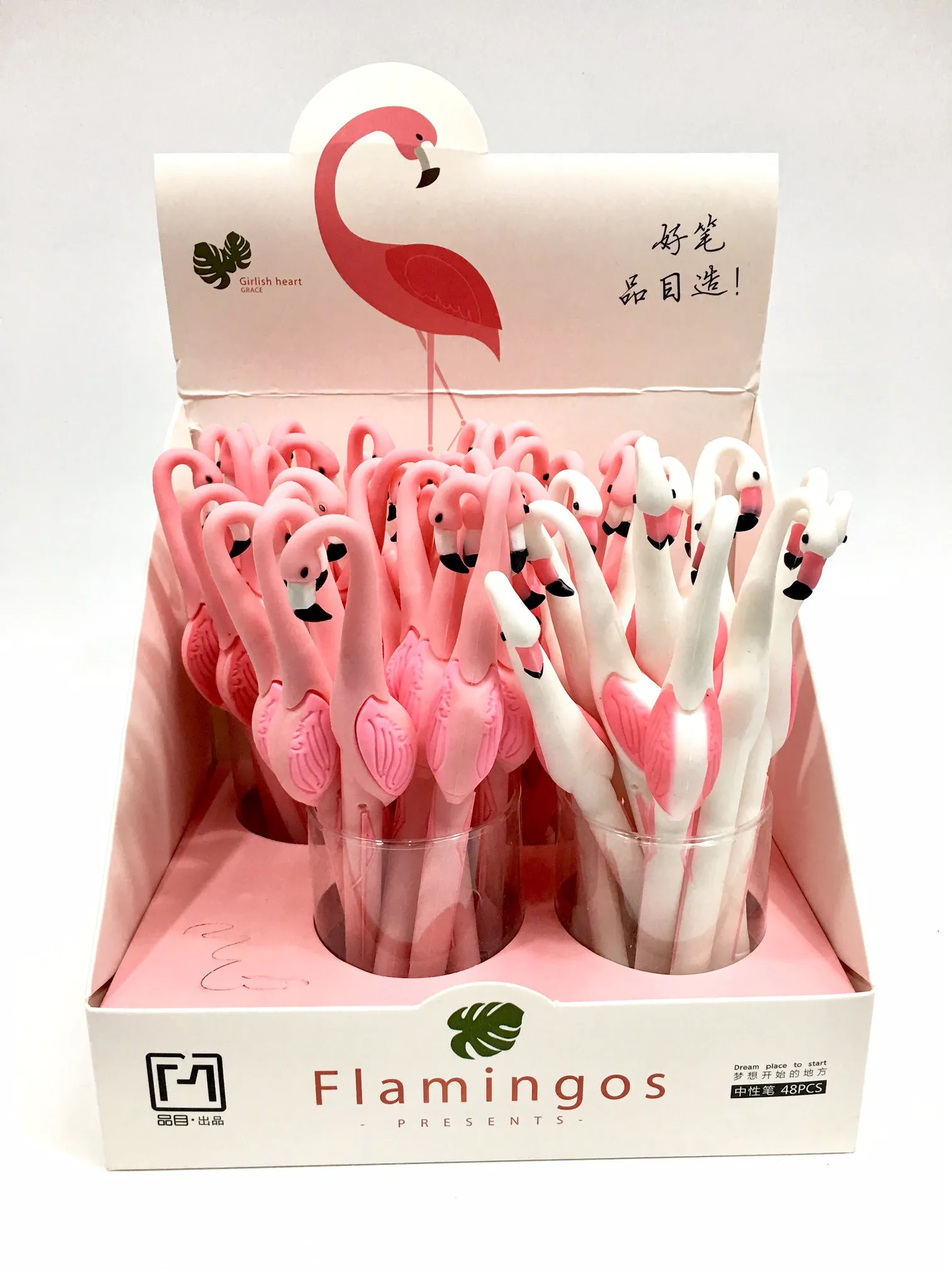 X 22229 FLAMINGO GEL PEN-DISCONTINUED