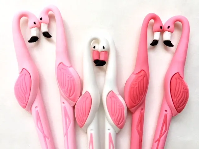 X 22229 FLAMINGO GEL PEN-DISCONTINUED