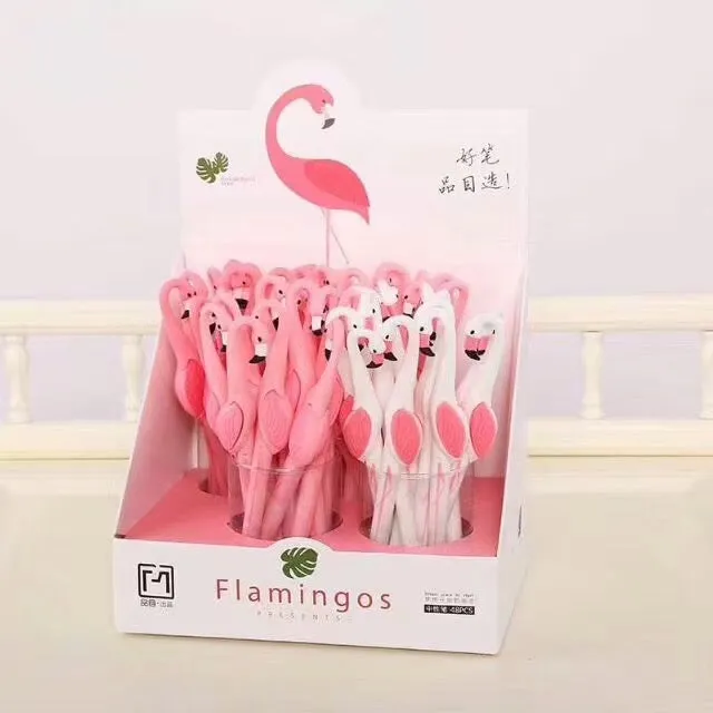 X 22229 FLAMINGO GEL PEN-DISCONTINUED