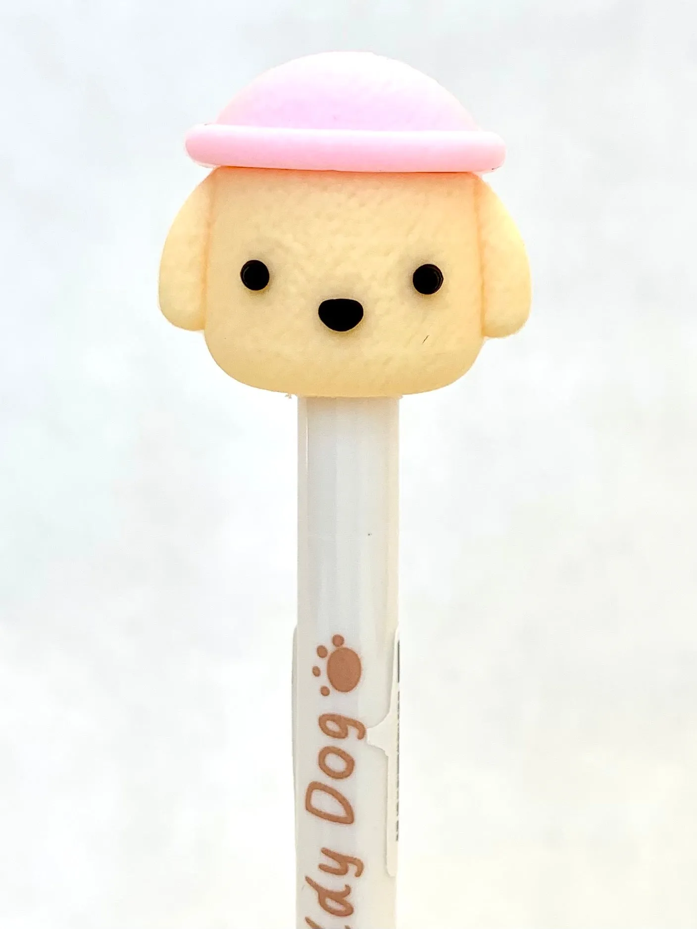 X 22398 TEDDY DOG RETRACTABLE GEL PEN-DISCONTINUED