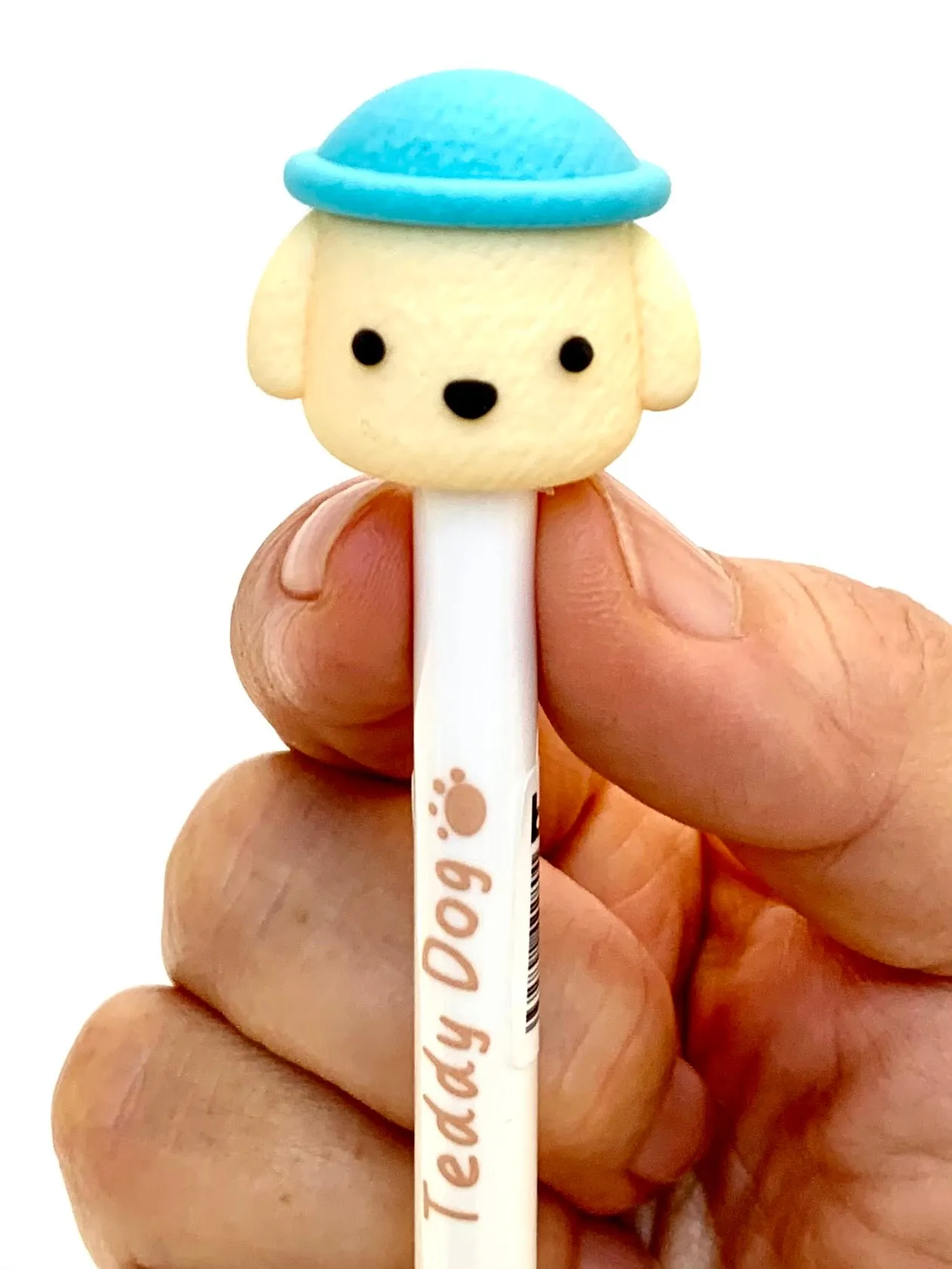X 22398 TEDDY DOG RETRACTABLE GEL PEN-DISCONTINUED