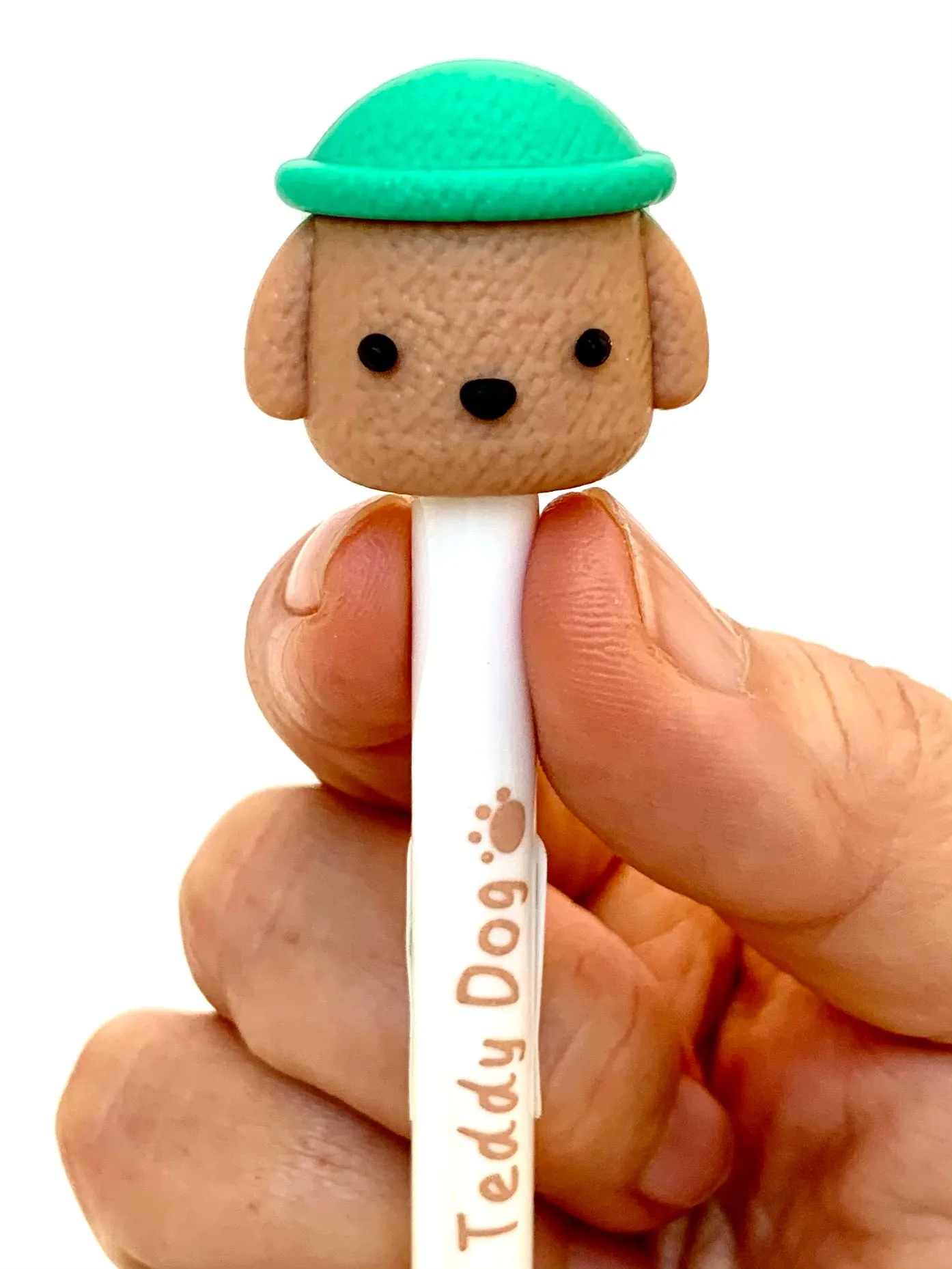 X 22398 TEDDY DOG RETRACTABLE GEL PEN-DISCONTINUED