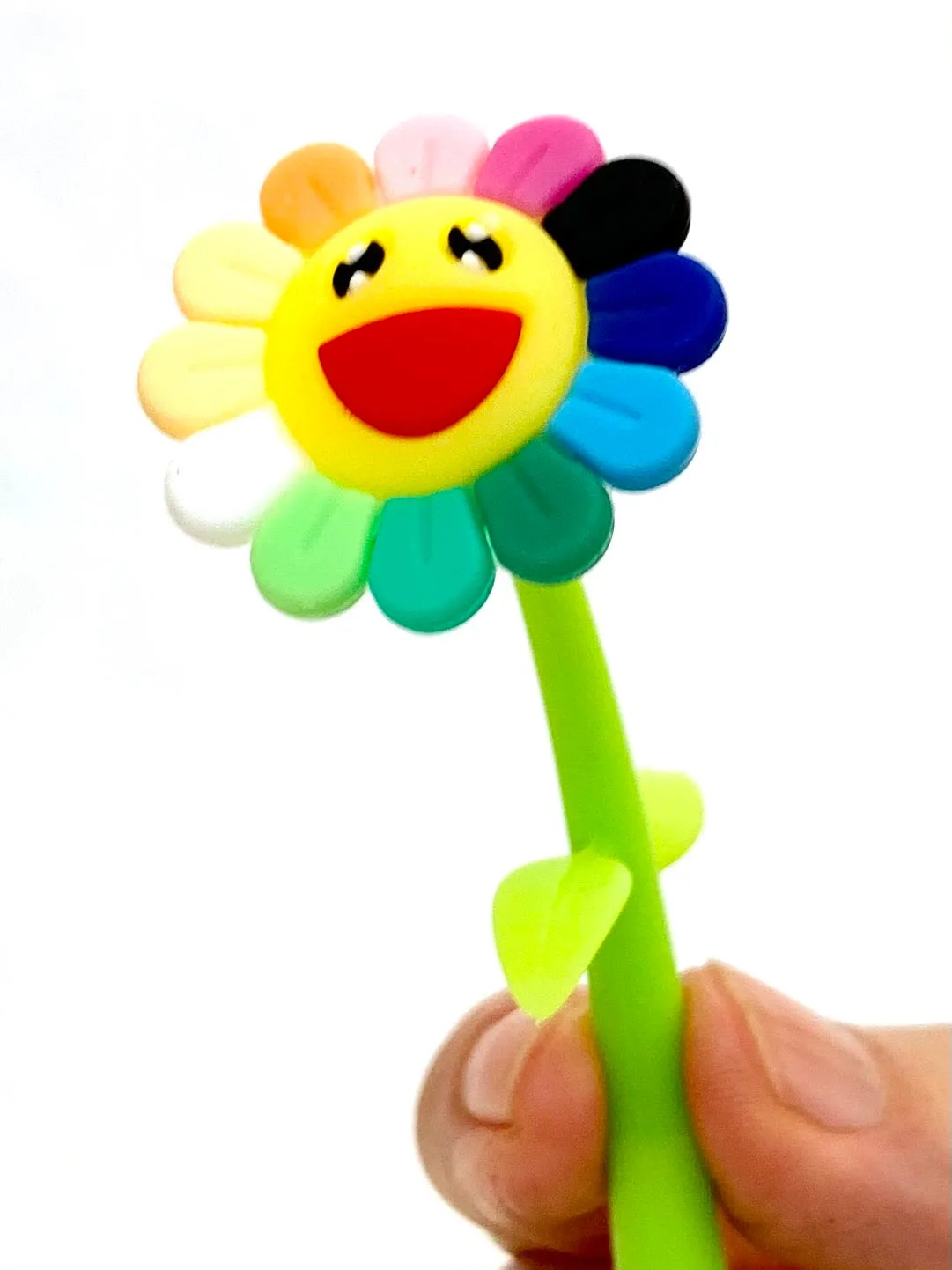 X 22417 SUNSHINE RAINBOW FLOWER GEL PEN-DISCONTINUED
