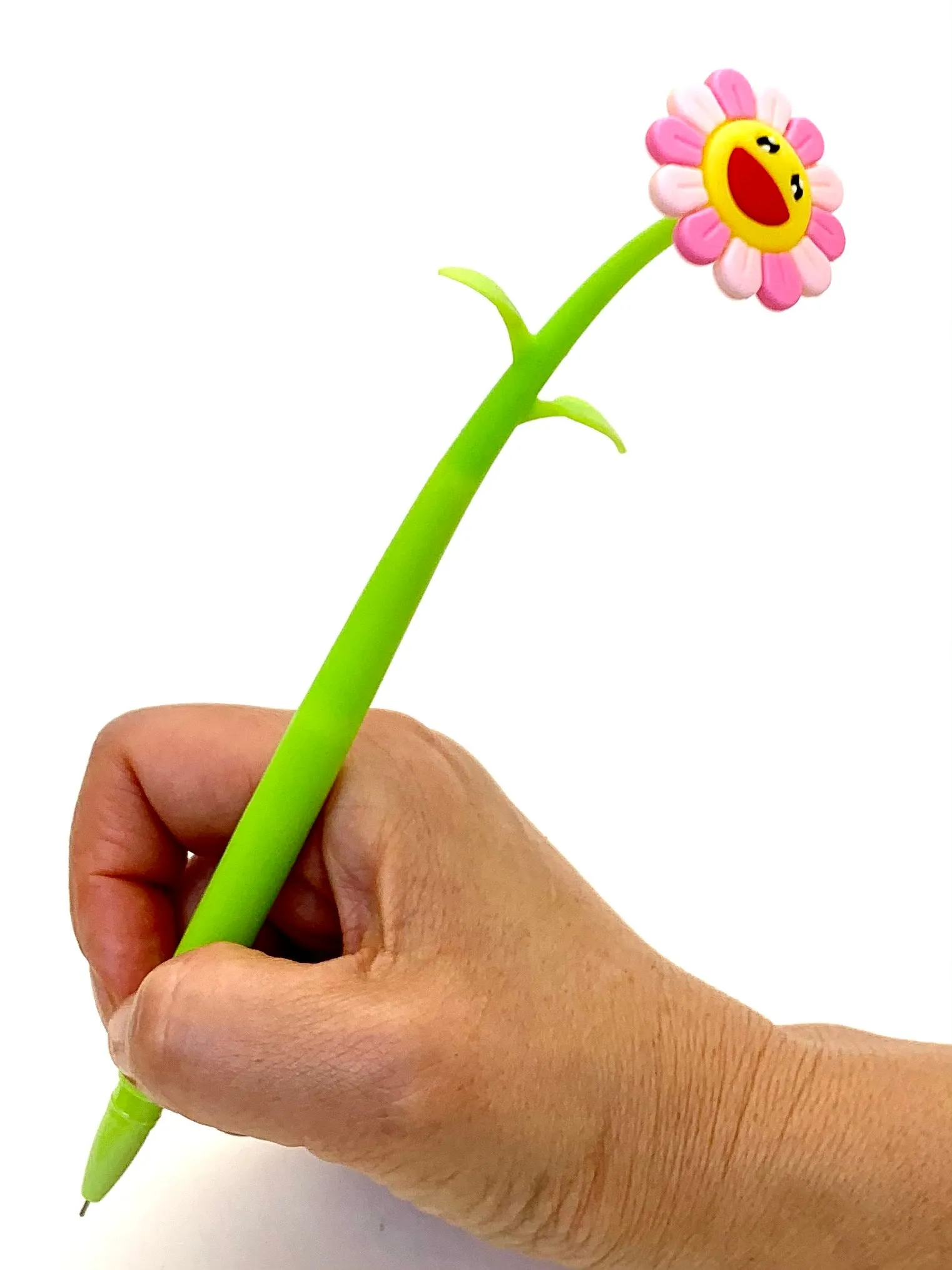 X 22417 SUNSHINE RAINBOW FLOWER GEL PEN-DISCONTINUED