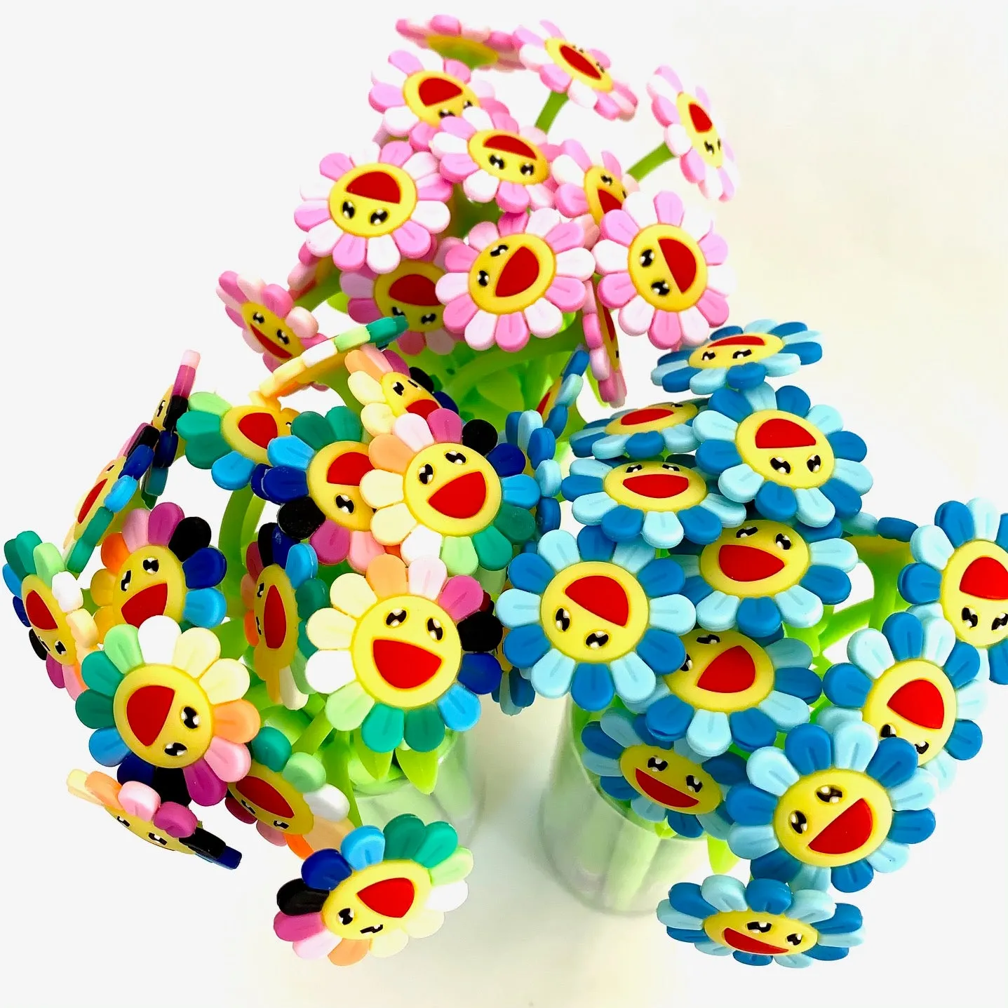 X 22417 SUNSHINE RAINBOW FLOWER GEL PEN-DISCONTINUED