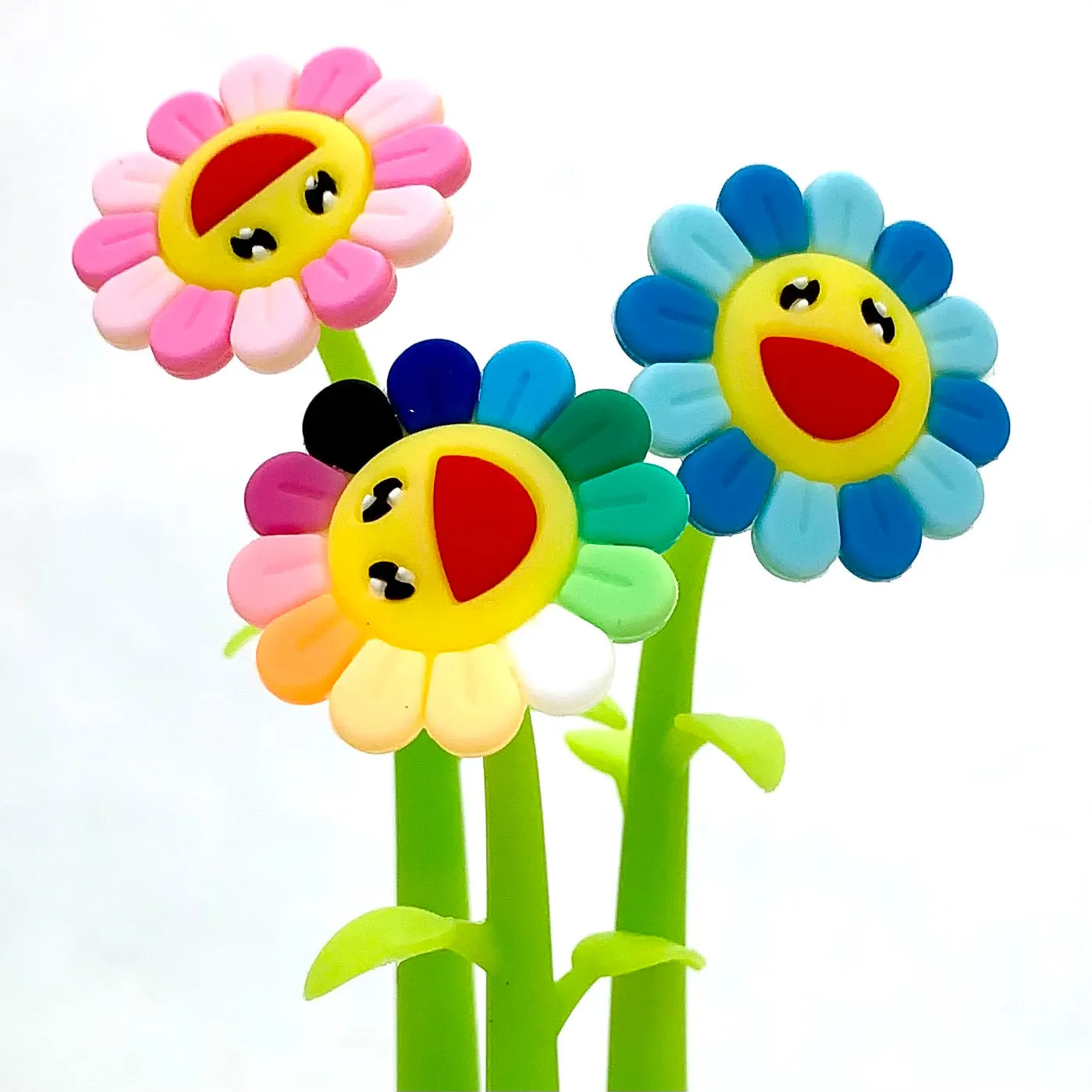 X 22417 SUNSHINE RAINBOW FLOWER GEL PEN-DISCONTINUED