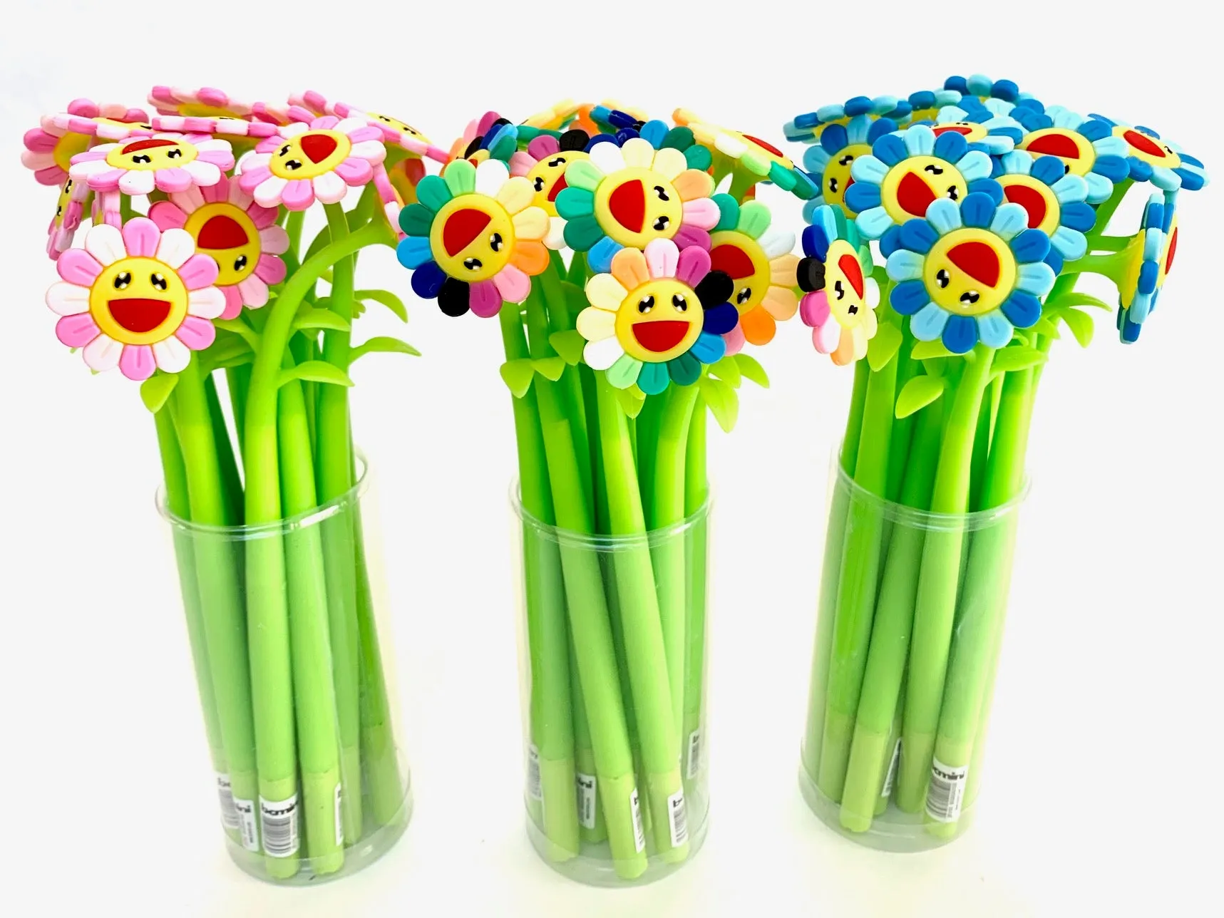 X 22417 SUNSHINE RAINBOW FLOWER GEL PEN-DISCONTINUED