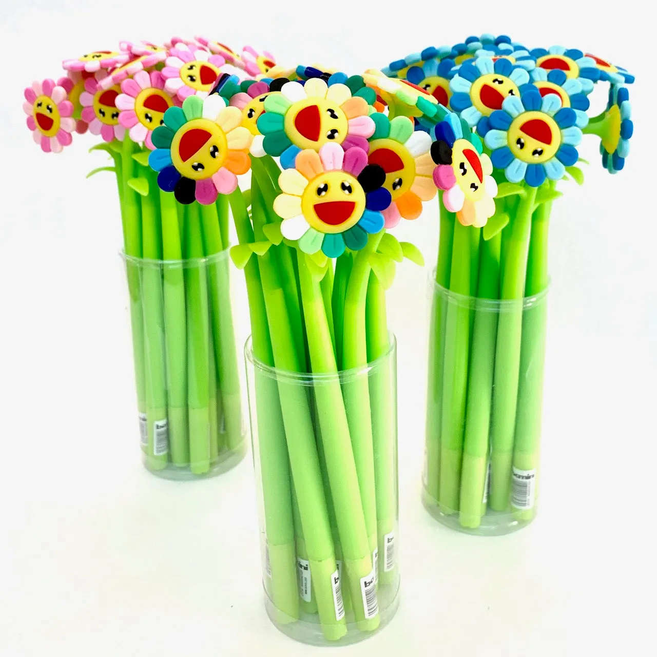 X 22417 SUNSHINE RAINBOW FLOWER GEL PEN-DISCONTINUED
