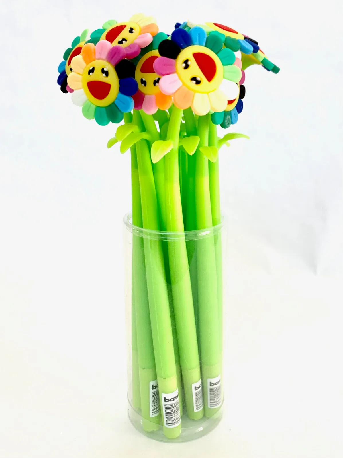 X 22417 SUNSHINE RAINBOW FLOWER GEL PEN-DISCONTINUED