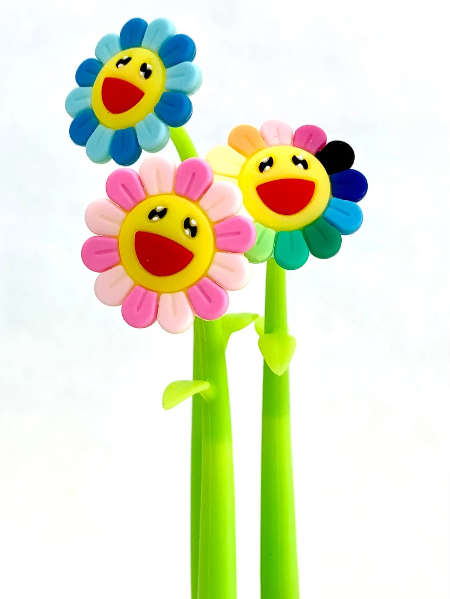 X 22417 SUNSHINE RAINBOW FLOWER GEL PEN-DISCONTINUED