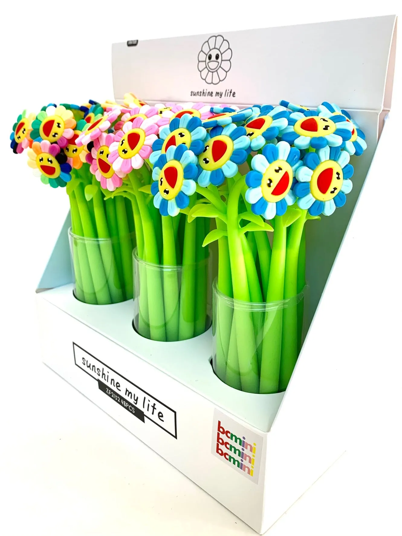 X 22417 SUNSHINE RAINBOW FLOWER GEL PEN-DISCONTINUED