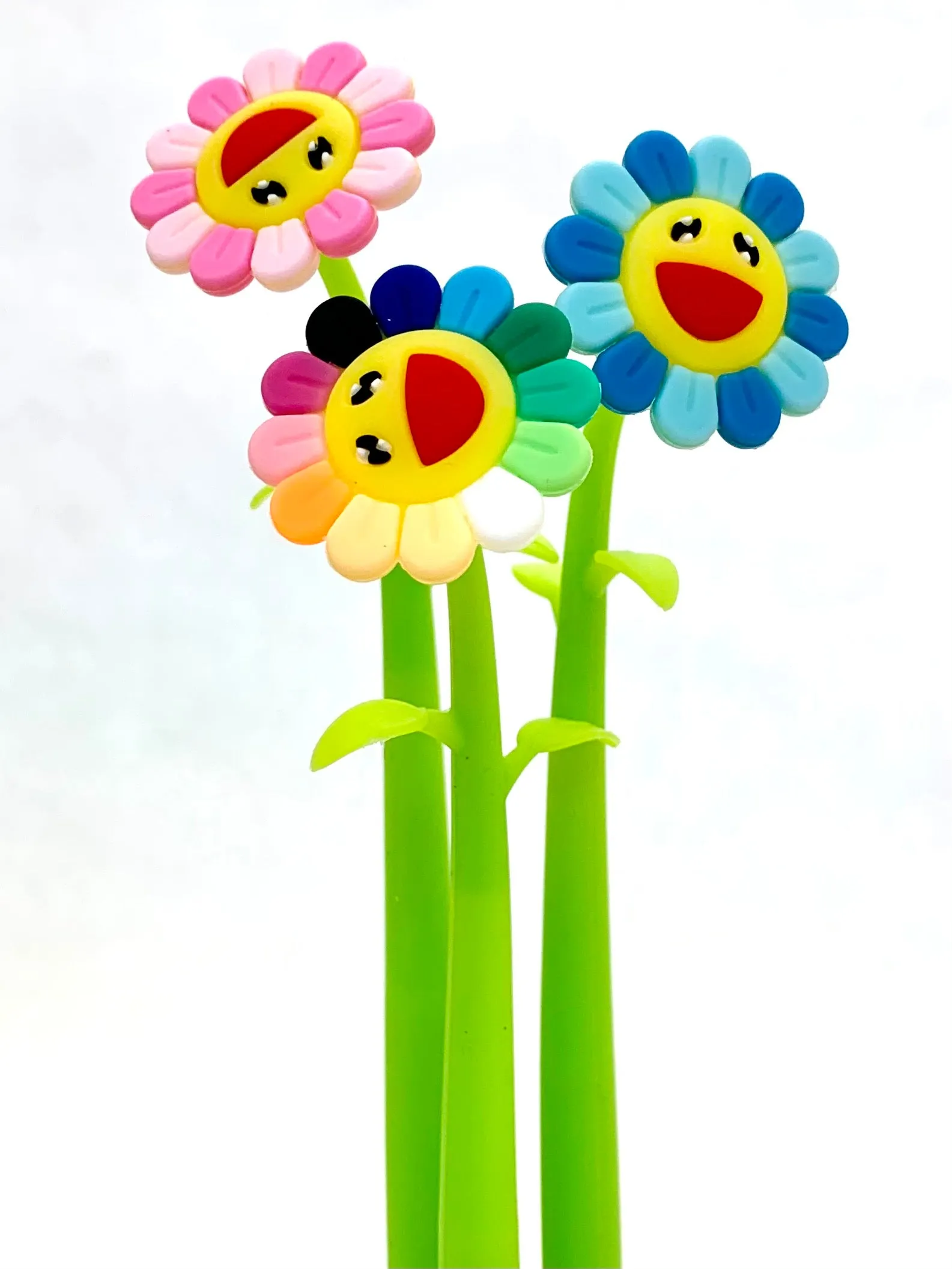 X 22417 SUNSHINE RAINBOW FLOWER GEL PEN-DISCONTINUED