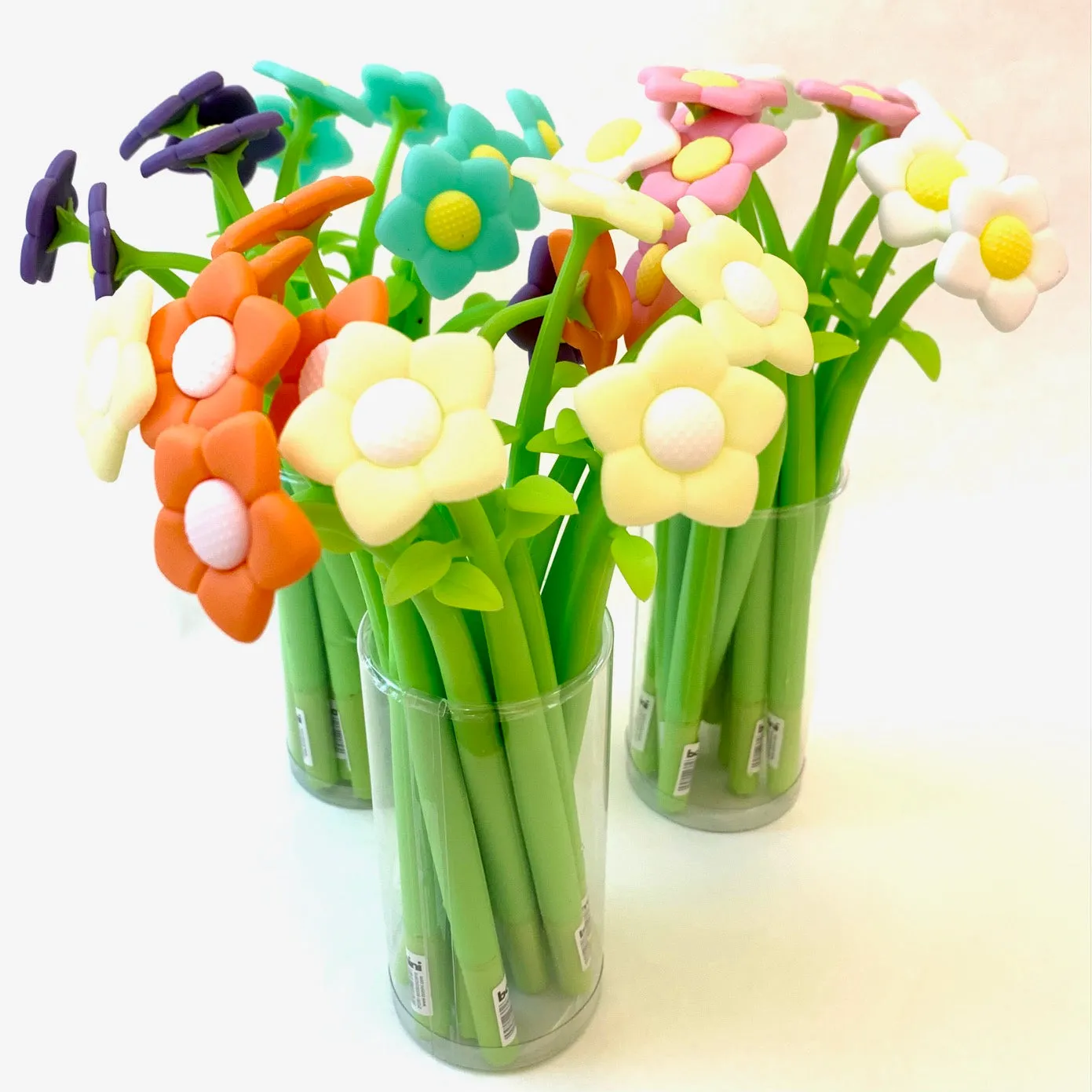 X 22432 FLOWER FIELD WIGGLE GEL PEN-DISCONTINUED