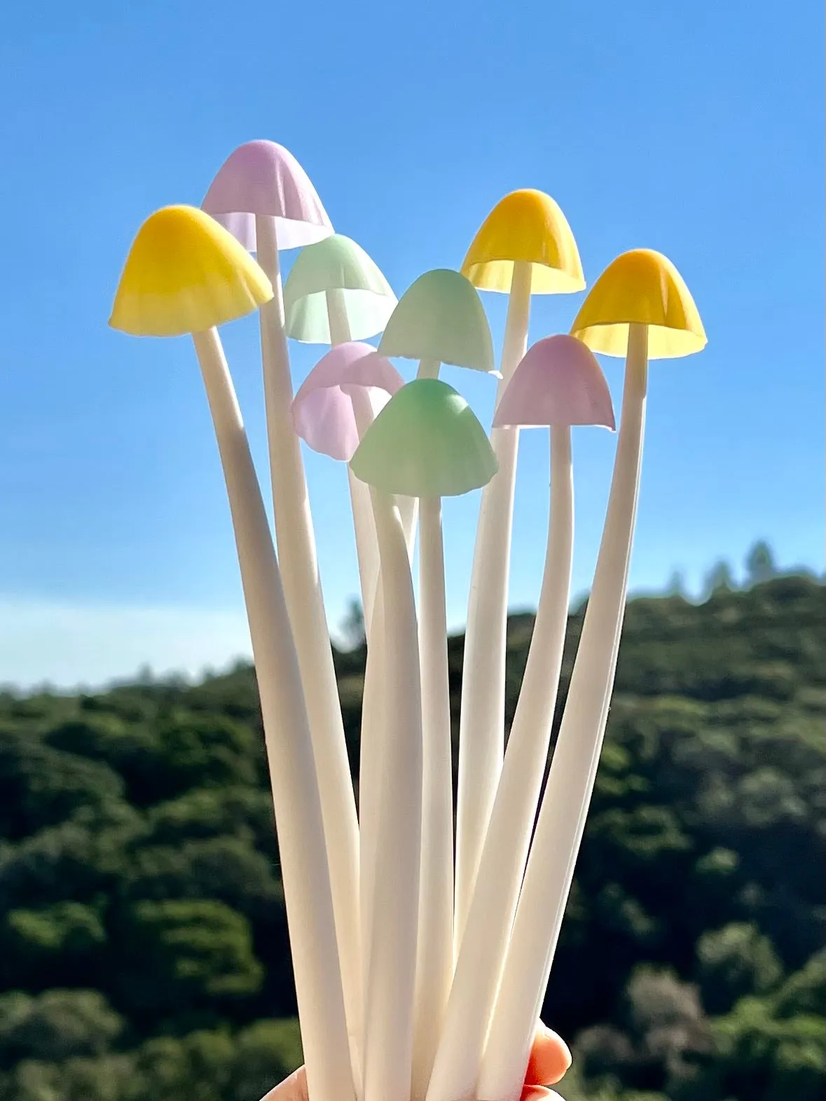 X 22460 MUSHROOM Vol. 2 WIGGLE GEL PEN-DISCONTINUED