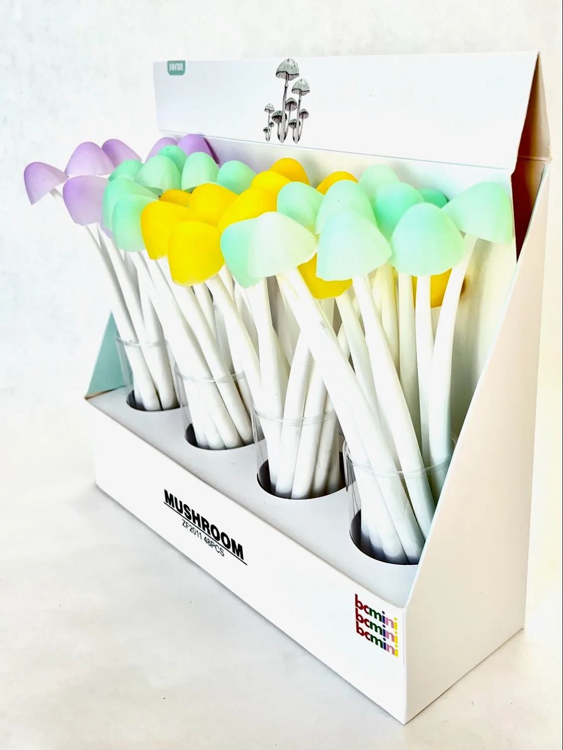 X 22460 MUSHROOM Vol. 2 WIGGLE GEL PEN-DISCONTINUED