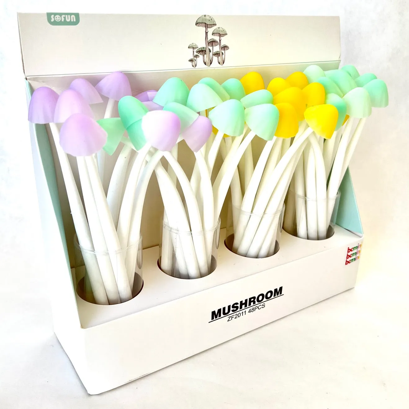 X 22460 MUSHROOM Vol. 2 WIGGLE GEL PEN-DISCONTINUED