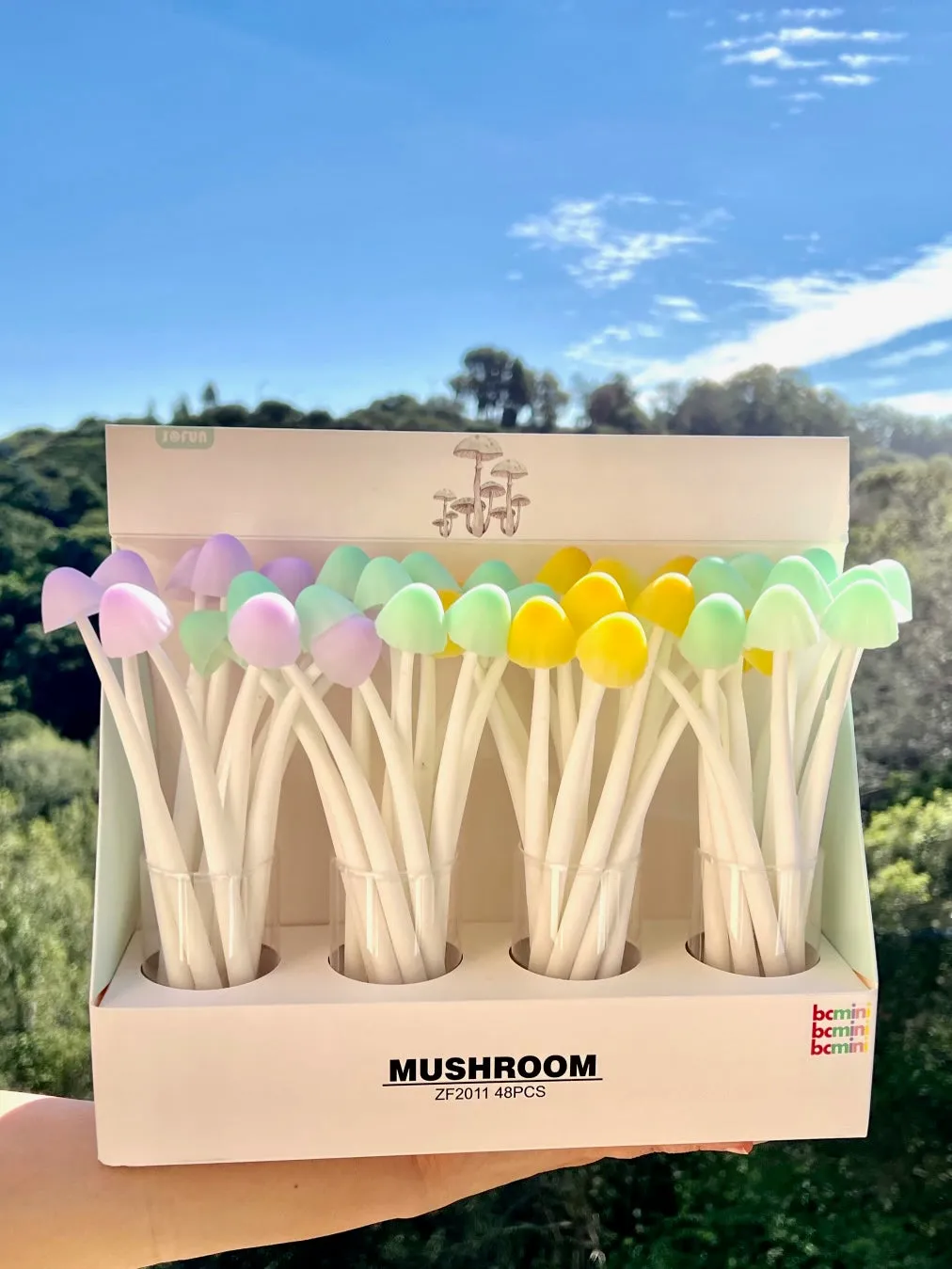 X 22460 MUSHROOM Vol. 2 WIGGLE GEL PEN-DISCONTINUED