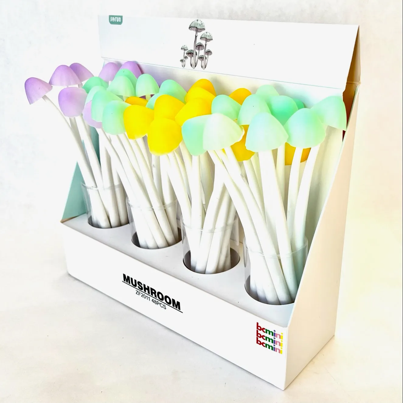 X 22460 MUSHROOM Vol. 2 WIGGLE GEL PEN-DISCONTINUED