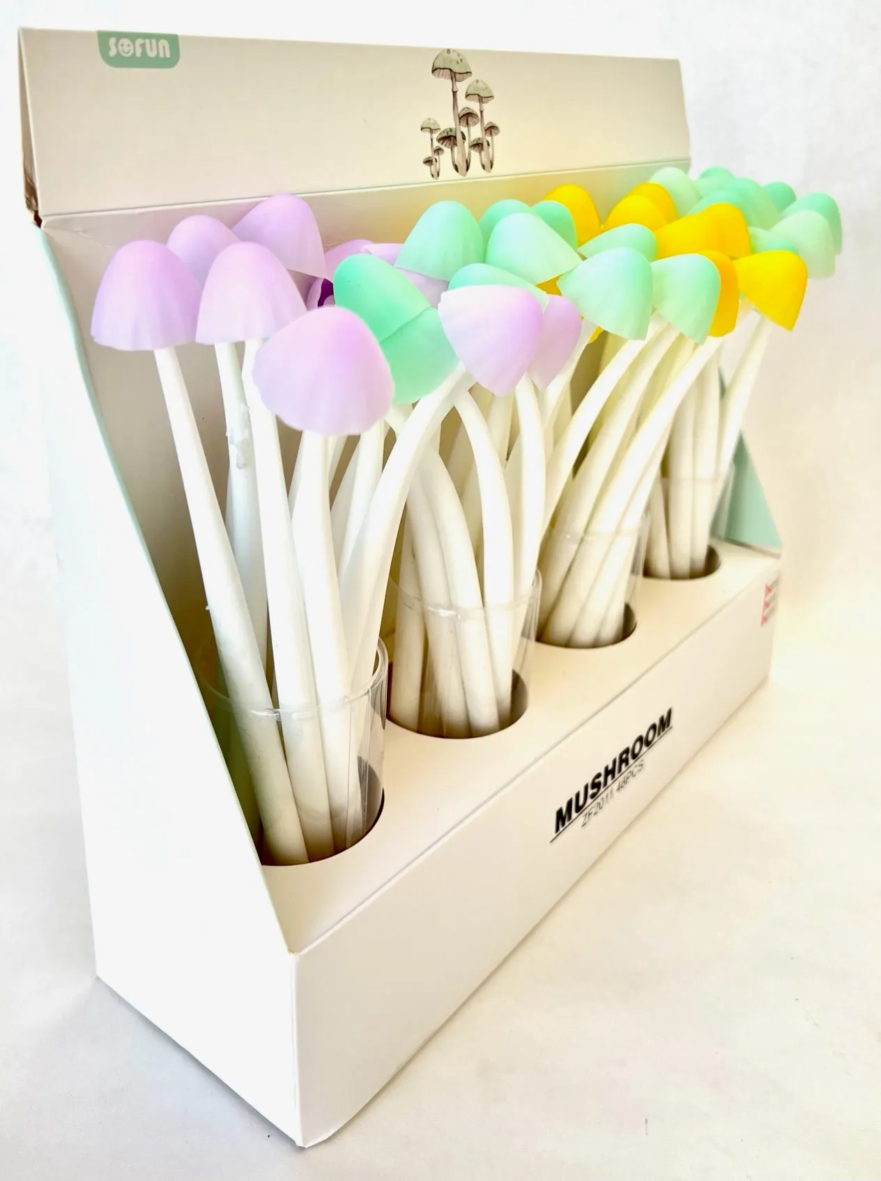 X 22460 MUSHROOM Vol. 2 WIGGLE GEL PEN-DISCONTINUED