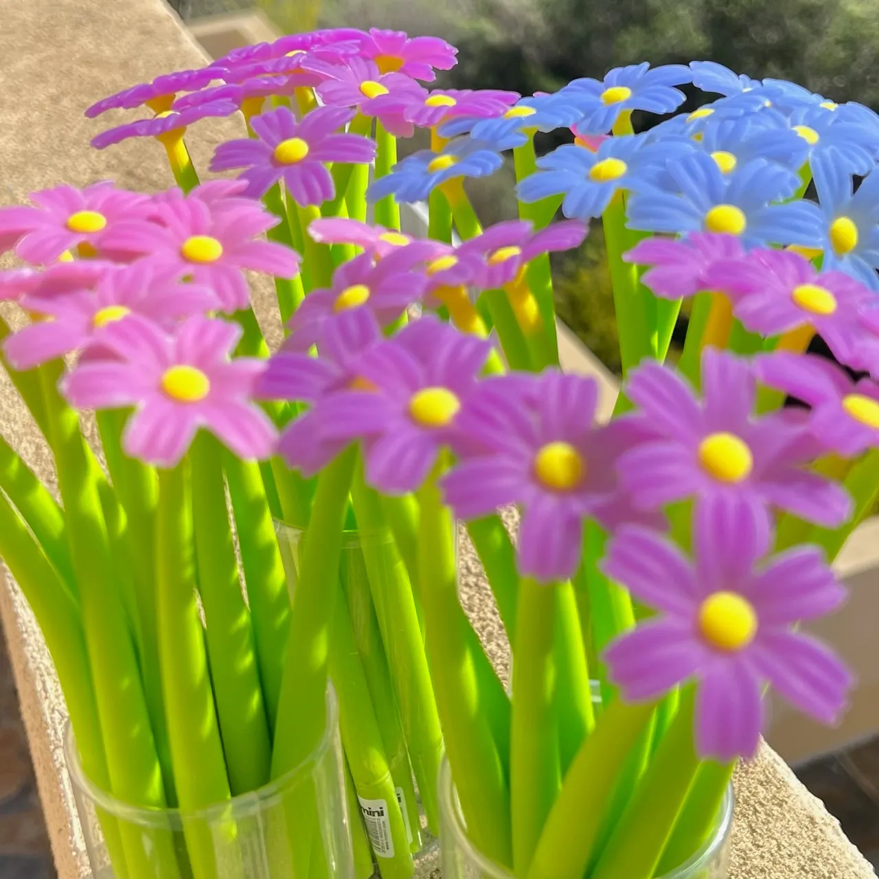 X 22462 COREPPSIS COSMOS FLOWER COLOR CHANGING WIGGLE GEL PEN-DISCONTINUED
