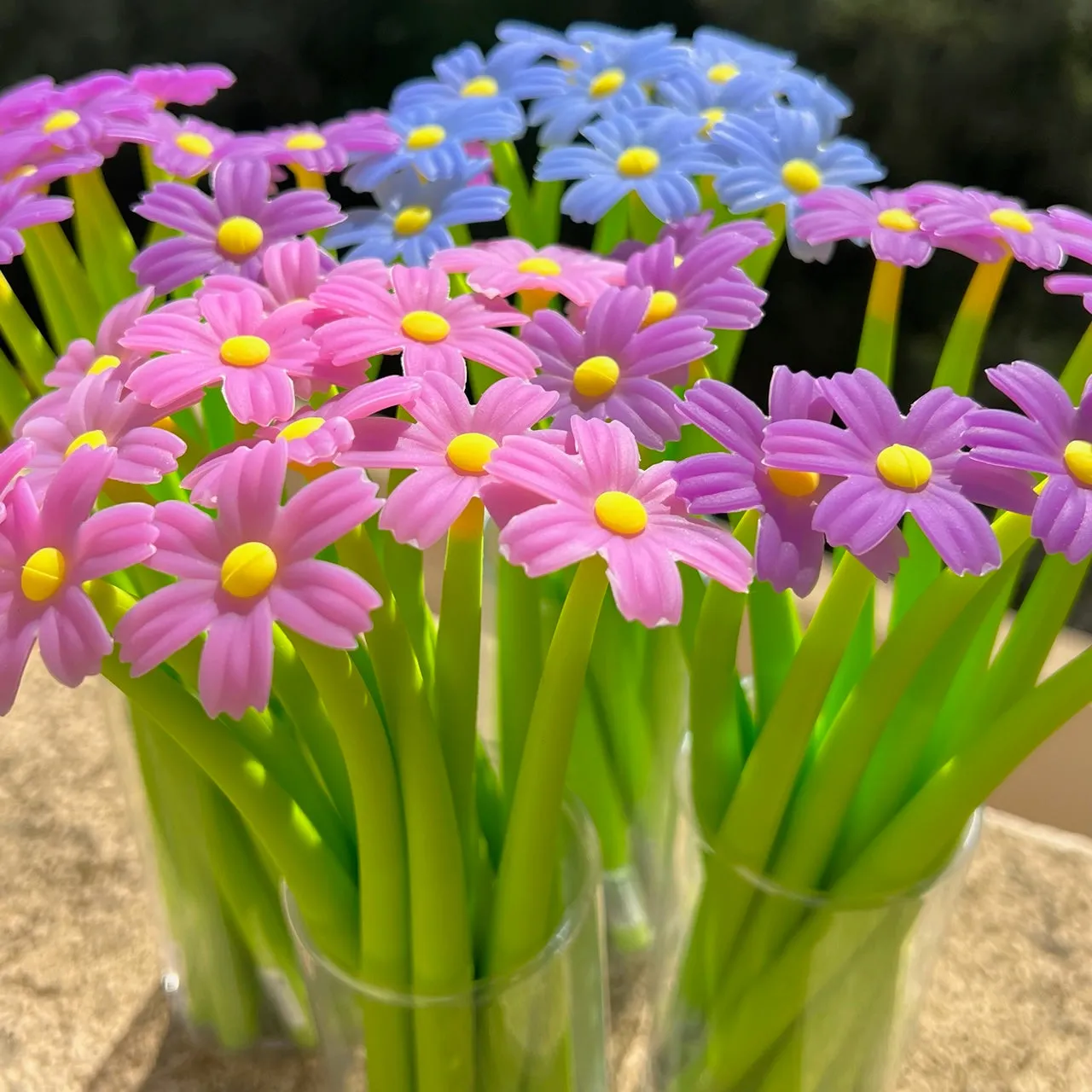 X 22462 COREPPSIS COSMOS FLOWER COLOR CHANGING WIGGLE GEL PEN-DISCONTINUED