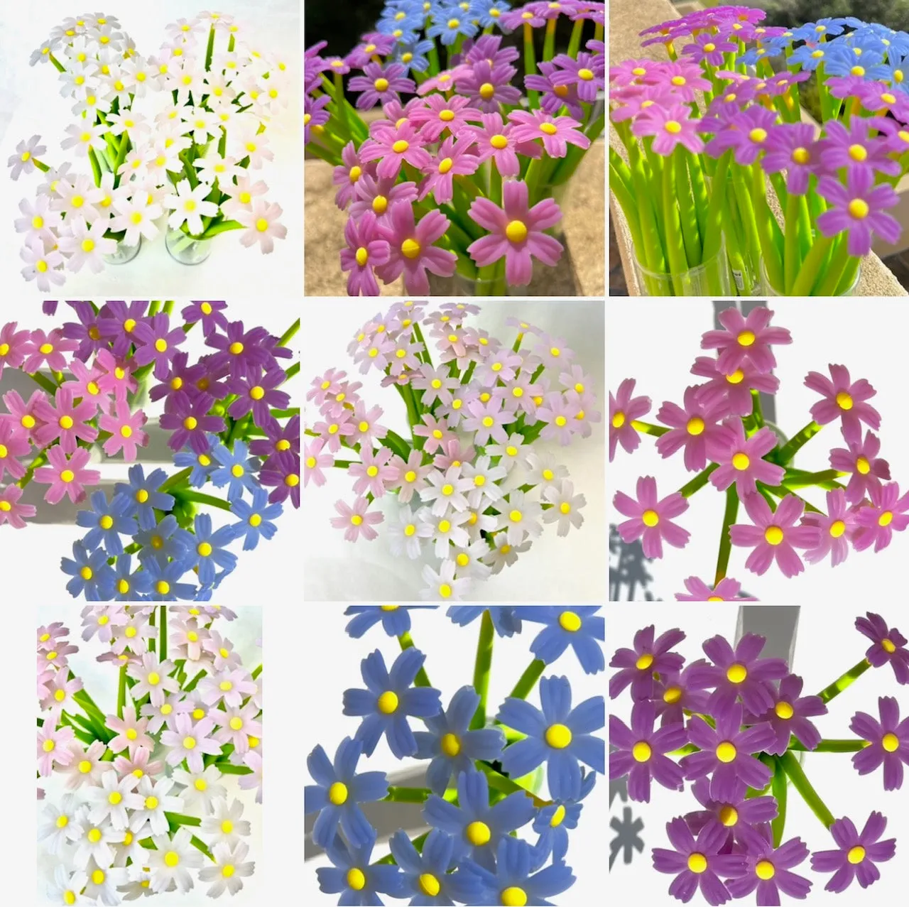 X 22462 COREPPSIS COSMOS FLOWER COLOR CHANGING WIGGLE GEL PEN-DISCONTINUED
